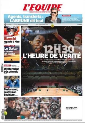 Portadas de la prensa deportiva