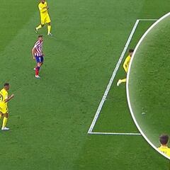 La jugada polémica que ha hecho estallar el Atleti en Twitter y a Simeone desesperarse