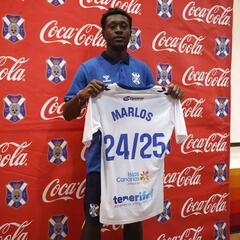 Marlos, el 23º blanquiazul de la temporada