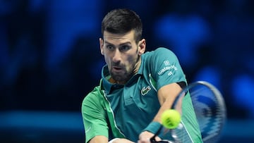 Sigue en directo el partido de la fase de grupos de las Nitto ATP Finals entre Novak Djokovic y Hubert Hurkacz hoy, 16 de noviembre, en AS.