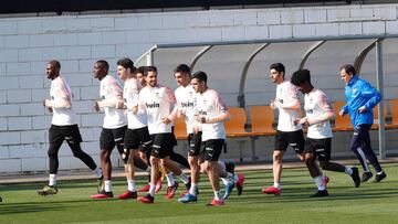 Kondogbia, la última ausencia en el entrenamiento