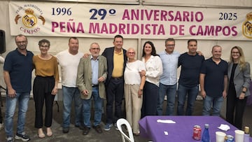 Cena de 29 aniversario de la Peña madridista de Campos.