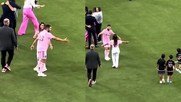 Antonela confunde a Jordi Alba con Messi y el video se hace viral