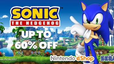 Sonic está de oferta: 16 juegos rebajados en 3DS y Wii U