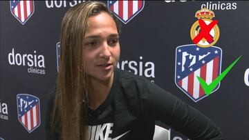 La respuesta m¨¢s esperada de Deyna: "?Por qu¨¦ fichaste por el Atleti y no por el Madrid?"