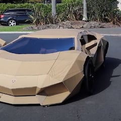 Venden un Lamborghini de cartón por 8.500 euros
