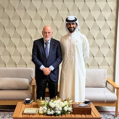 Javier Tebas se reúne con la propiedad del Córdoba en Baréin