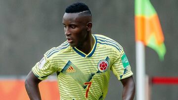 Iván Angulo habla previo al juego ante Ecuador del Preolímpico de Colombia