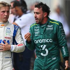 Alonso abronca a Lawson: “El Alpha Tauri es idiota”