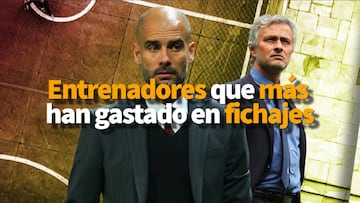 Mourinho es el entrenador que más ha gastado en fichajes