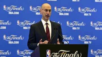 Adam Silver, comisionado de la NBA