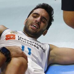 Campazzo, otro lesionado en el Madrid: torcedura de tobillo