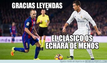 El Clásico: Los mejores memes del Barcelona - Real Madrid