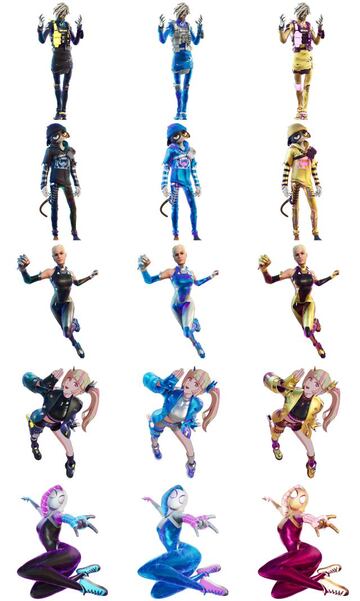 Todos los Súper Estilos de las skins del Pase de Batalla de Fortnite Temporada 4