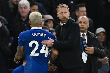 Graham Potter, durante su etapa como entrenador del Chelsea.