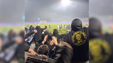 Bien sudamericano el cántico de los ultras.