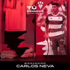 Carlos Neva, noveno fichaje en el Albacete