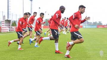 Babin se recupera y Gallego tiene a toda la plantilla a disposición