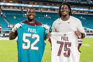 Los hermanos Paul: separados por la NFL, reunidos por Madrid