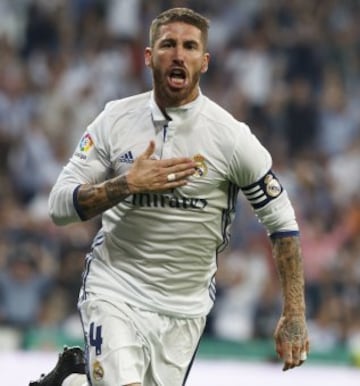 Sergio Ramos empató el partido. 1-1.