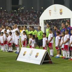 Sevilla-Barcelona en imágenes