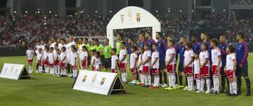 Sevilla-Barcelona en imágenes