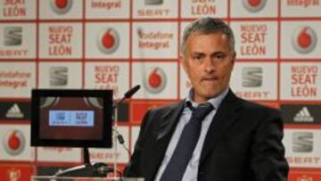 FRACASO. Mourinho sí salió a conferencia de prensa tras perder la final de Copa contra el Atlético.
