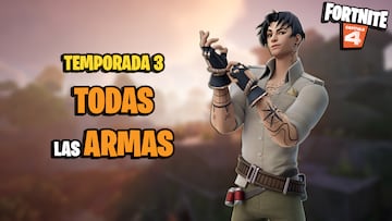 fortnite capitulo 4 temporada 3 tierras salvajes armas nuevas