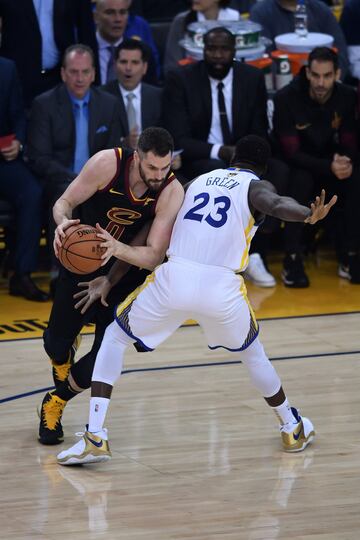 Kevin Love y Green.