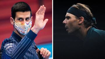 La derrota de Nadal mantiene a Djokovic como líder en Masters