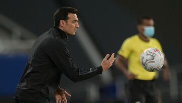 Scaloni no confirma el equipo: "Va a ser similar al de Chile"