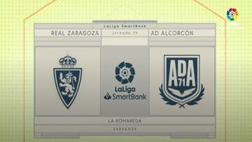 Resumen y goles del Zaragoza vs. Alcorcón de LaLiga SmartBank