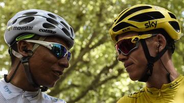 Froome: "Nairo es mi principal rival en el Tour de Francia"