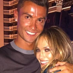 Cristiano Ronaldo se divierte con Jennifer Lopez