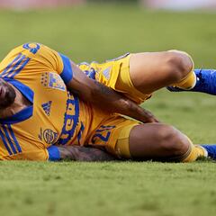 Javier Aquino sufre desgarro y estaría en duda ante Toluca