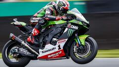 Rea durante el fin de semana en Assen.