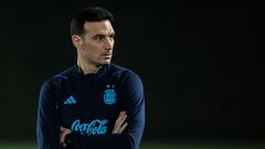 Scaloni: “El Mundial para mí ya pasó”
