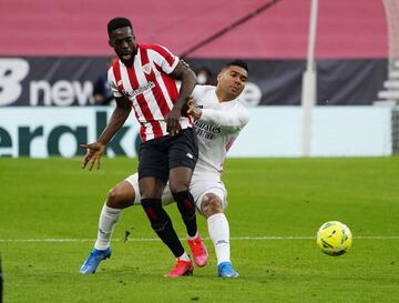 Iñaki Williams y Casemiro.