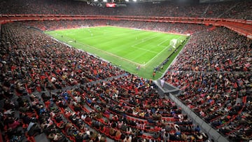 30/01/19 PARTIDO UNICO FUTBOL FEMENINO
COPA DE LA REINA CUARTOS
ATHLETIC DE BILBAO - ATLETICO DE MADRID
ESTADIO SAN MAMES PANORAMICA VISTA GENERAL
PUBLICADA 31/01/19 NA MA22 4COL
PUBLICADA 31/01/19 NA MA01 1COL