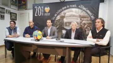 Rueda de prensa. Asociacion de Futbolistas Veteranos Valencia CF.