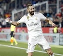 El notable doblete de Karim Benzema ante el Girona