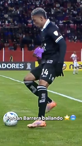 El lujo de Jordan Barrera que sirvió de poco para Botafogo