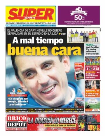 Portadas de la prensa mundial