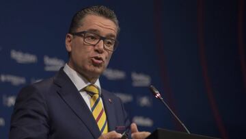 Josep Vives, portavoz del Barcelona, explicó la postura del club sobre el VAR