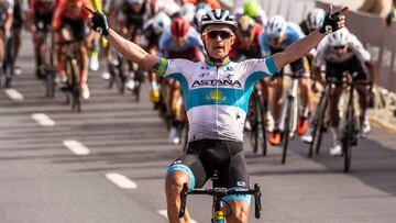 Cr&oacute;nica de la 2&ordm; etapa del Tour de Om&aacute;n: Victoria de Lutsenko.