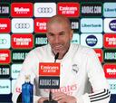 Zidane, sobre los cedidos: "Lo fácil es decir que la culpa la tengo yo"