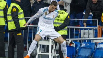 El jugador portugu&eacute;s del Real Madrid, Cristiano Ronaldo, durante un partido.
 
 
 
 
 
 
 