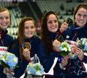 Cuarto oro para Ledecky y Lochte sigue en la cumbre