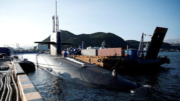 El submarino nuclear anciano de Estados Unidos está operando sin restricciones en el Pacífico