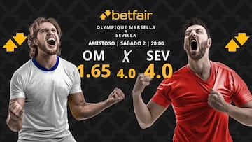Olympique de Marsella vs. Sevilla: horario, dónde ver y pronósticos